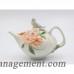 CosmosGifts 10 Oz. Porcelain BlueBird Apple Blossom Teapot SMOS1302